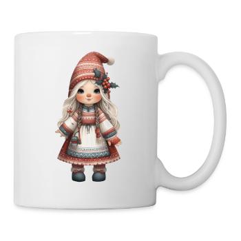 Gnome de Noël 4 - Mug blanc - blanc - Droite