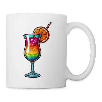 cocktail - Mug blanc - blanc - Droite