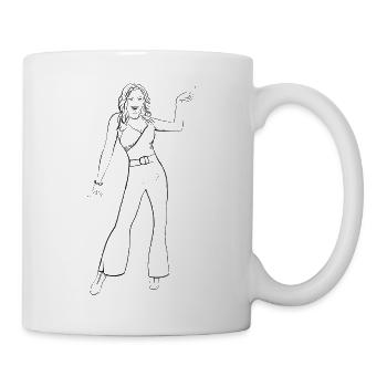 Tag des Schlagers - Tasse - Weiß - Rechts