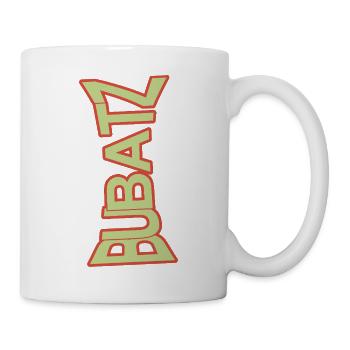 Bubatz logo - Tasse - Weiß - Rechts