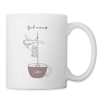 Poledance Pole Dance Thema - Tasse - Weiß - Rechts
