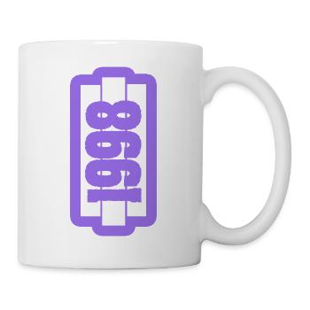 1998 - Mug blanc - blanc - Droite