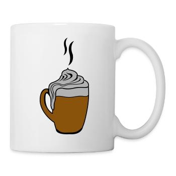 hot chocolate - Tasse - Weiß - Rechts