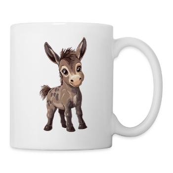 Esel - Tasse - Weiß - Rechts