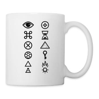 Avi Collection – Mystic Columns - Tasse - Weiß - Rechts