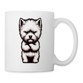 West highland terrier Westie West highland dog - Mug - white - Right