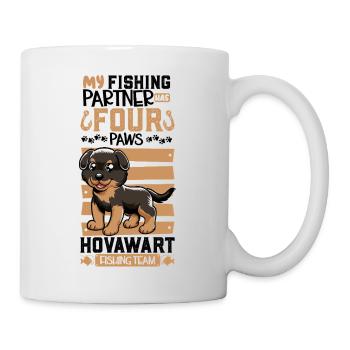 Fishing and Huntaway - Mug - white - Right
