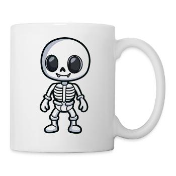 Skeleton Halloween Comic - Mug - white - Right