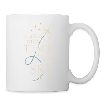 Flight Instructor Cfi Pilot Aviation Instructor - Mug - white - Right
