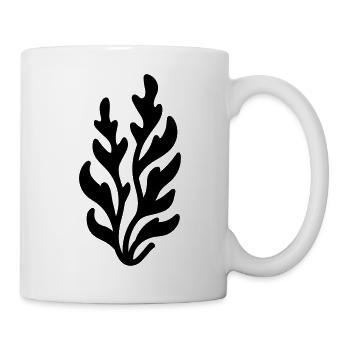 Alge - Tasse - Weiß - Rechts