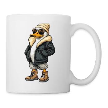 Duck Cool Winter - Mug - white - Right
