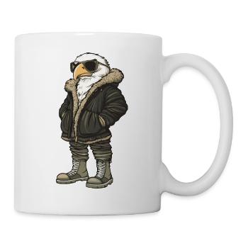 Harpy Bird Cool Winter - Mug - white - Right