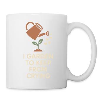 Lustiger Garten-humor, Pflanzenliebhaber, - Tasse - Weiß - Rechts