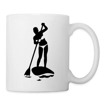 SUP board - Tasse - Weiß - Rechts