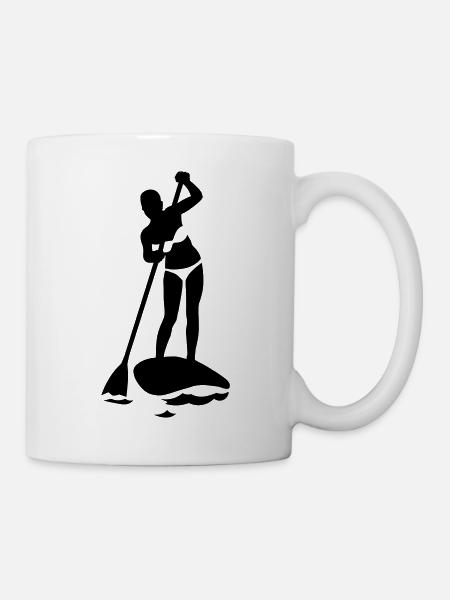 SUP board - Tasse - Weiß