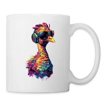 Dinde Poules Oiseaux Dinde - Mug blanc - blanc - Droite