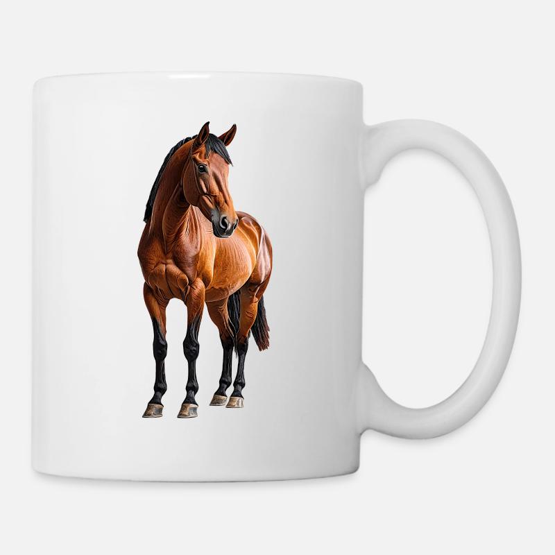 Horse - Mug - white