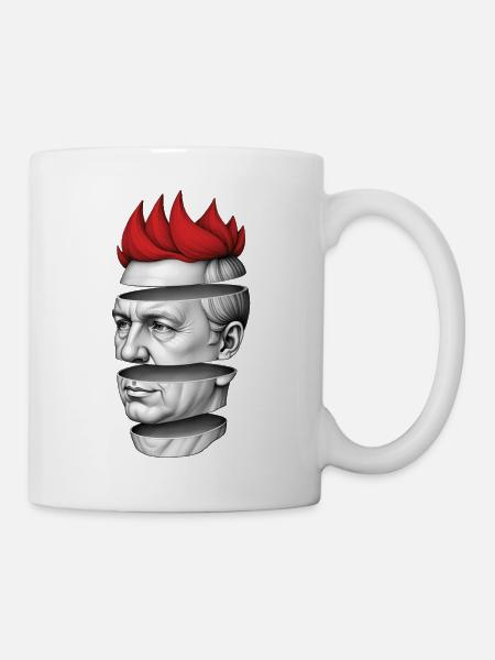 PUNKS NOT DEAD #4 - steam punk'n'roll - Mug blanc - blanc