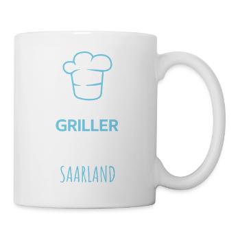 The best grillers come from Saarland Design - Mug - white - Right