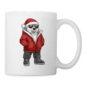 Polar Bear Christmas Winter - Mug - white - Right