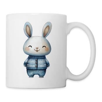 Adorable Little Rabbit – Illustration Tenderness - Mug - white - Right