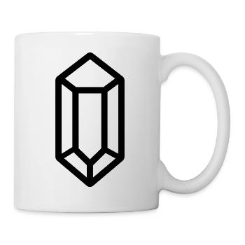 quartz crystal - Mug - white - Right