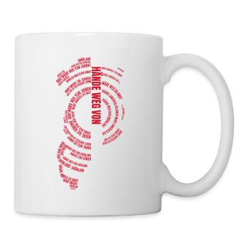 Hands off Greenland Statement - Mug - white - Right