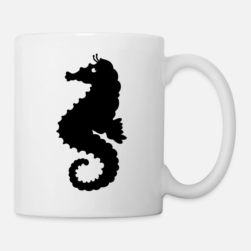 Seahorse - Mug - white