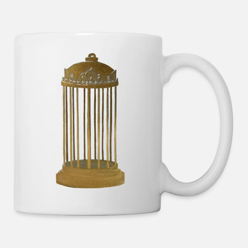 Golden Cage - Mug - white