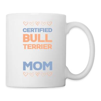 Maman Bull Terrier certifiée - Mug blanc - blanc - Droite