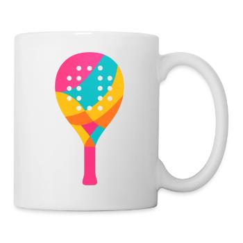 Padel-Racket – Padeliste - Tasse - Weiß - Rechts
