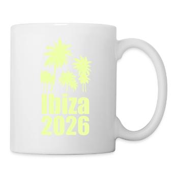 Ibiza 2026 Palmenparadies - Tasse - Weiß - Rechts