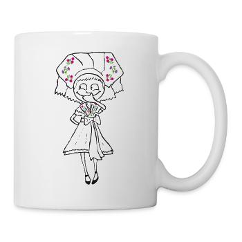 SERBSKA LUBINA - contour - - Mug - white - Right