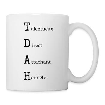 ADHD Power: Neurodivergent Positivity - Mug - white - Right