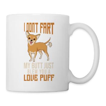 Chihuahua Chihuahueño Je ne pète pas - Mug blanc - blanc - Droite