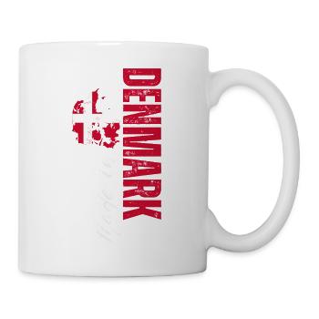 Made in Denmark, Danish Patriot - Tasse - Weiß - Rechts