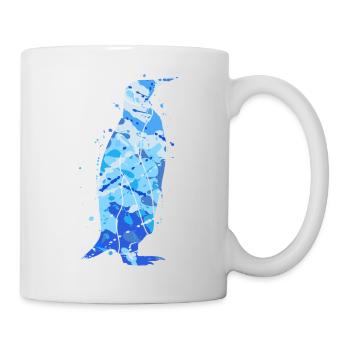 Pingouins Enfants Colorés Garçons Garçons Penguin - Mug blanc - blanc - Droite