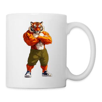Tigre Animal Sport - Mug blanc - blanc - Droite