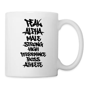 PEAK ATHLETE - Tasse - Weiß - Rechts