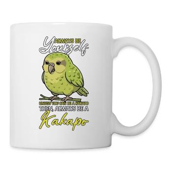 Sois toujours toi-même Kakapo Nouvelle-Zélande - Mug blanc - blanc - Droite