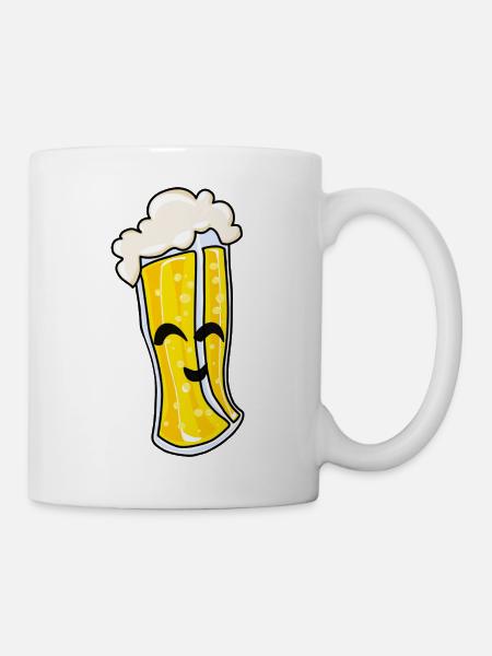  Bierfreude  - Tasse - Weiß