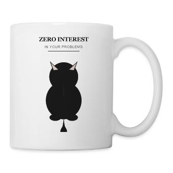 Zero Interest Dämonen-Silhouette - Tasse - Weiß - Rechts