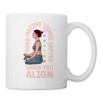 Aura Power - Chakra Alignment - Mug - white - Right