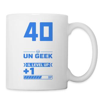 40 Ans Humour Geek 40 Ans Anniversaire Gamer - Mug blanc - blanc - Droite