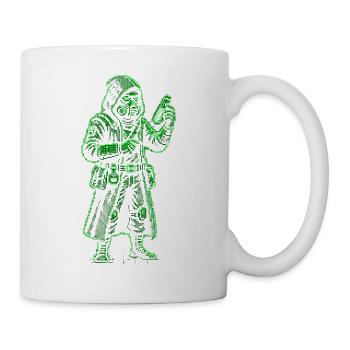 Punk Apotheker Pixel Art Retro Hacker - Tasse - Weiß - Rechts