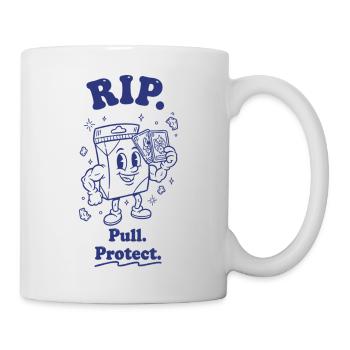 RIP Pull Protect Trading Card Collector - Tasse - Weiß - Rechts