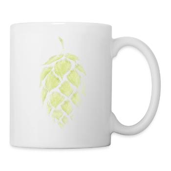 Houblon - Mug blanc - blanc - Droite