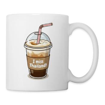 Ich vermisse Thailand - Tasse - Weiß - Rechts