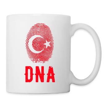 Turkish DNA Turk Turkish Woman Fingerprint - Mug - white - Right