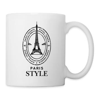 Style parisien - Mug blanc - blanc - Droite